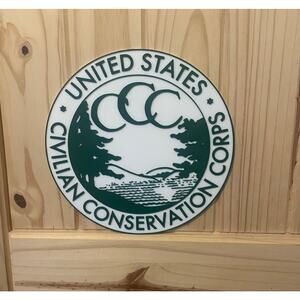 United States Civilian Conservation Corps Sign